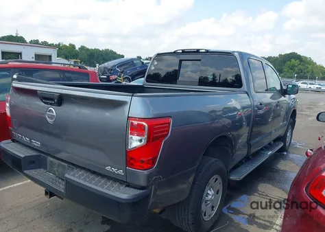 2019 Nissan Titan Xd S Gas из США, поврежденный, VIN 1N6AA1F33KN516123